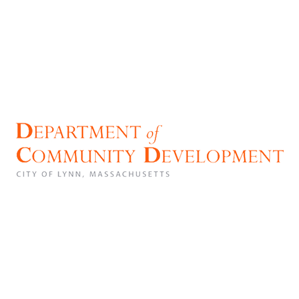 a bar code with the words department of community development.
