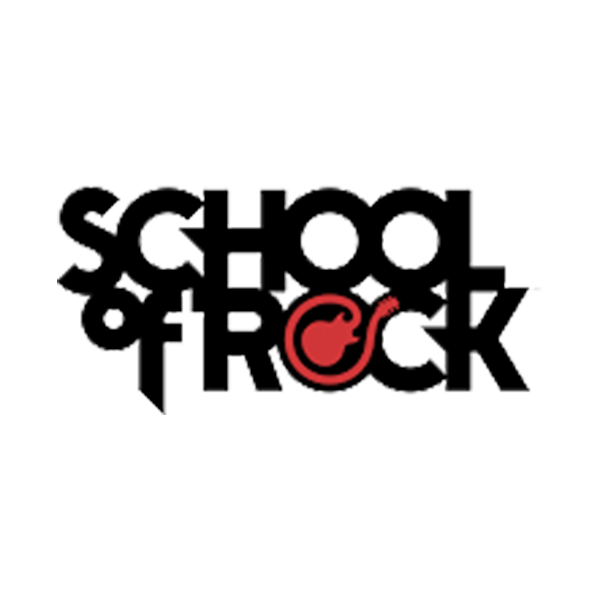 a black and red logo with the word shock.