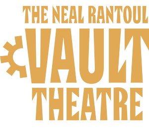 the neal rantou vault theatre logo.