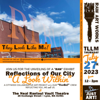 Featured image for “They Look Like Me! Unveiling of a “RAW” Exhibit: Reflections of Our City, a Look Within”
