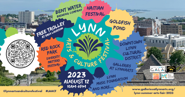a flyer for the lunn arts and culture festival.
