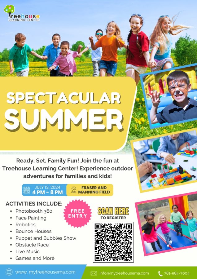 Join Treehouse Learning Center for the "Spectacular Summer" event on July 13, 2024! Get ready for a day packed with fun activities like face painting, robot demonstrations, and an amazing live magician. Best of all, it's completely free to attend—just make sure to register in advance. Don't miss out!