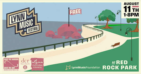 **Lynn Music Festival at Red Rock Park**

Join us on August 11th from 1-8 PM for a day of incredible music at the Lynn Music Festival, set against the beautiful backdrop of Red Rock Park's waterfront.

**Event Highlights:**
- **FREE Entry:** Enjoy a day full of live performances without any cost.
- **Scenic Views:** Stroll along picturesque pathways by the water.
- **Sponsor Support:** Featuring logos from our generous sponsors.

Don't miss out on this fantastic community event - mark your calendars now!