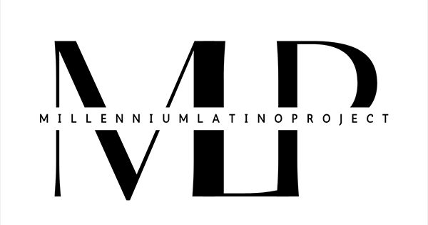 Introducing the Millennium Latino Project with a sleek, black text logo highlighting the stylized "MLP." This brand embodies innovation and cultural richness. Perfect for connecting and engaging with today's Latino community through dynamic, inclusive content. Join us on this journey to champion Latino voices and perspectives!